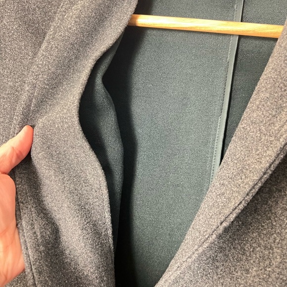 OLD NAVY Womens Long Line Cardigan Green PeaCoat Small Flat Front Winter Warm - Picture 16 of 16